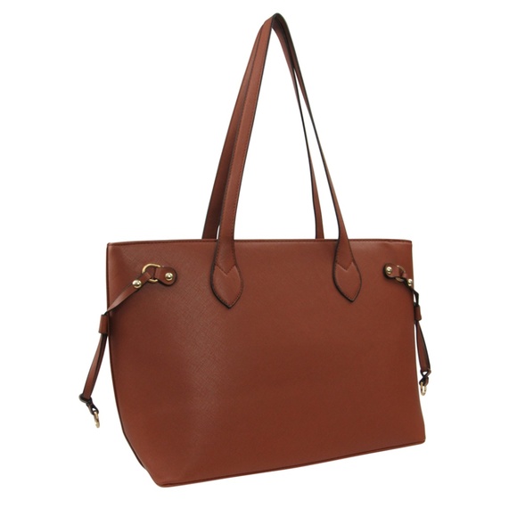Tote with Side Tassel Shoulder Bag - Picture 1 of 3